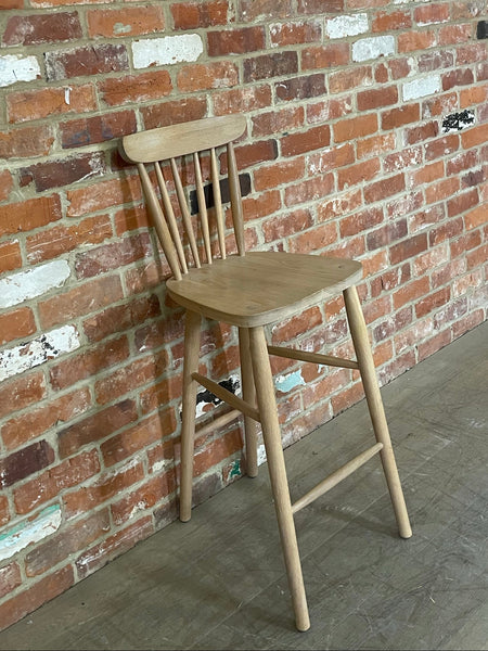 Wardley Bar Stool - Natural Oak Isoguard