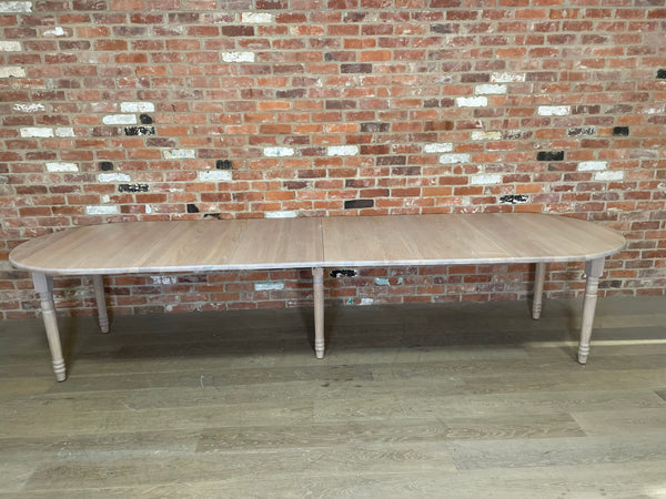 Sheldrake 4-12 Seater Extending Dining Table, Seasoned Oak