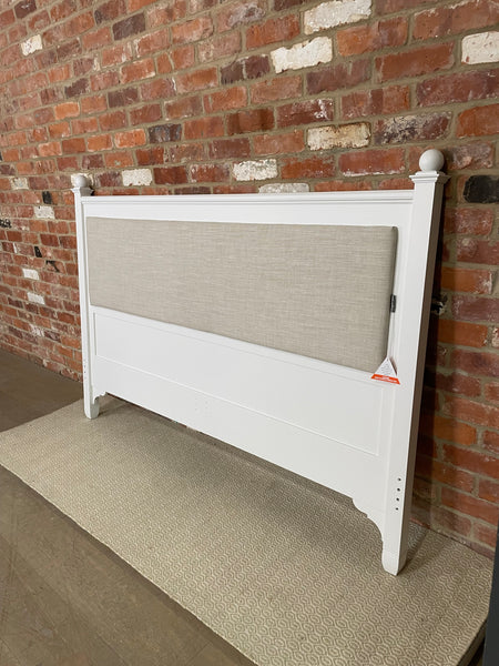 Chichester 180 Superking Upholstered Headboard - Holkham Sand