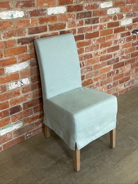 Long Island Dining Chair - Linara Alpine - Vintage Oak