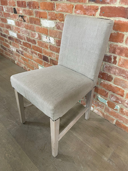 Shoreditch Dining Chair - Sig Lin Trellis - Pale Oak Legs