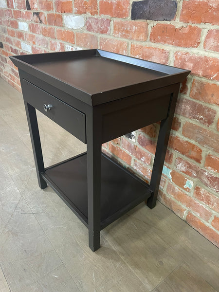 Aldwych 52 Rectangular Tall Side Table - Walnut