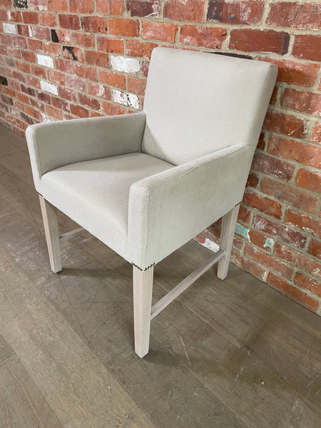 Shoreditch Carver Chair - Linara Natural - Pale Oak