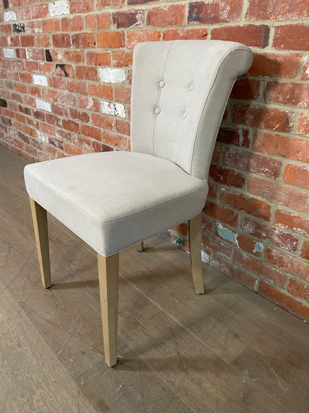 Calverston Dining Chair - Linara Natural - Vintage Oak