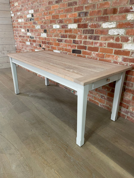 Moreton 6 Seater Dining Table- Driftwood