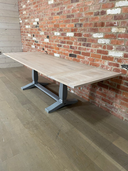 Harrogate 6-10 Seater Dining Table- Fog