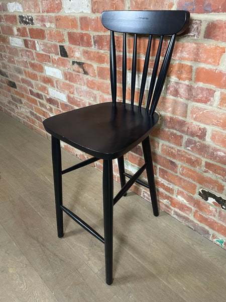 Wardley Bar Stool - Warm Black