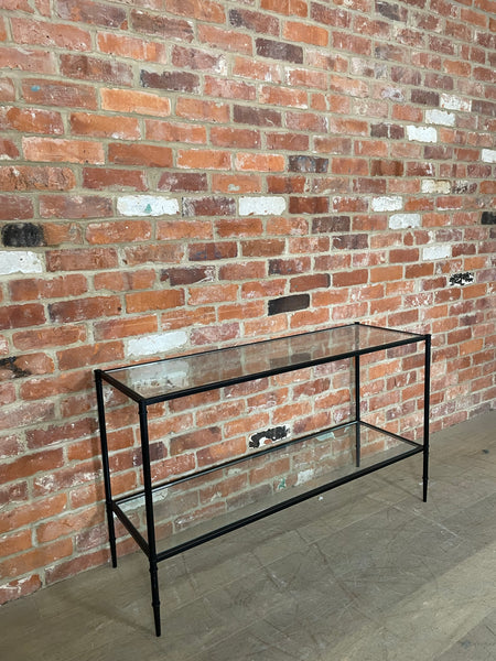 Coniston 120 Rectangular Console Table -  Black Bronze