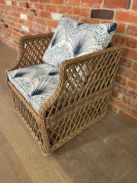 Longmeadow Carver Chair with Cushions - Brisa Navy