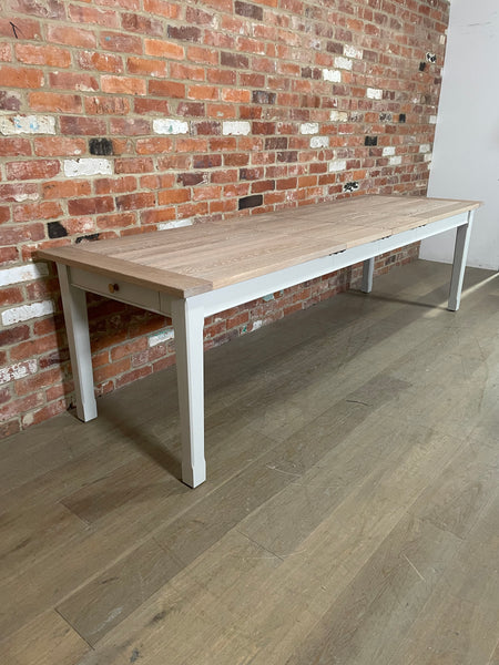 Moreton 6-10 Seater Extending Dining Table, Driftwood