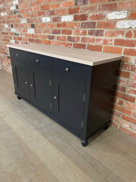 Suffolk 5ft Sideboard - Warm Black