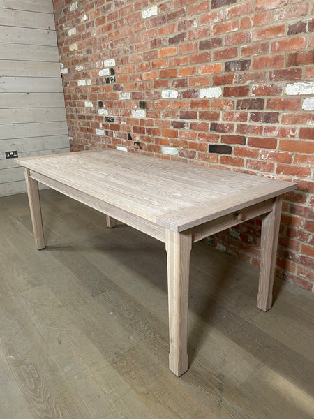 Moreton 6 Seater Dining Table, Natural Oak