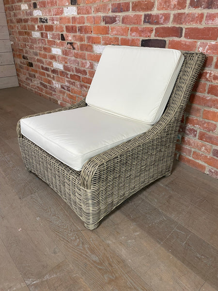 Hayburn Relaxed Armchair with Cushions - Hazel