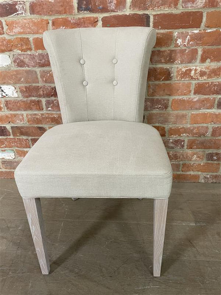 Calverston Dining Chair - Linara Natural - Pale Oak