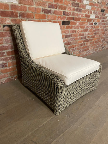 Hayburn Relaxed Armchair with Cushions (Missing 4 feet Bungs) - Hazel