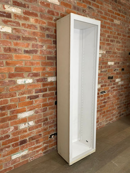 Pembroke Fitted Storage - 525mm- Exterior Driftwood/Lead Light & Interior Shell/Silver Birch- No Shelves