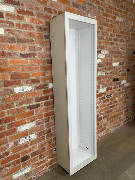 Pembroke Fitted Storage - 525mm- Exterior Driftwood/Lead Light & Interior Shell/Silver Birch- No Shelves