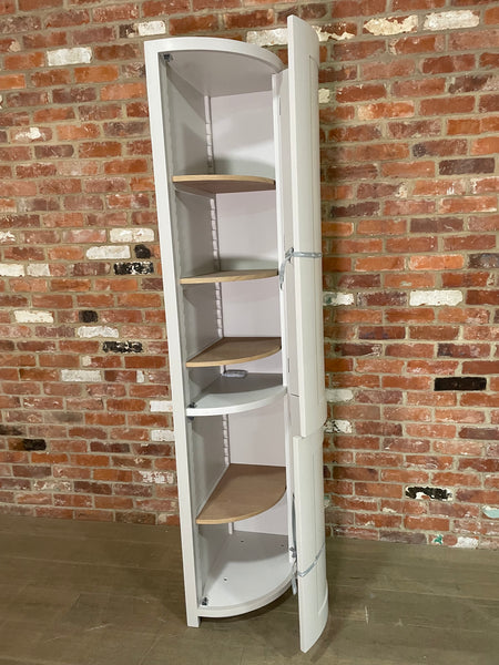 Suffolk 400 Full Height Curved Larder Cab - Right -Driftwood