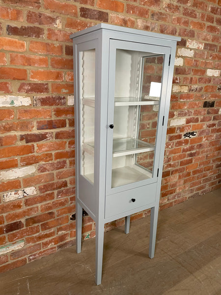 Portobello Cabinet - Right Hand - Moss External & Silver Birch Internal