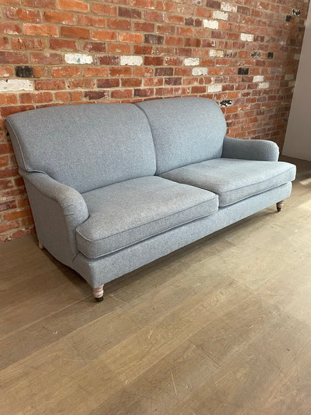 Olivia Sofa Large - Elliot Soft Teal - Pale Oak Legs