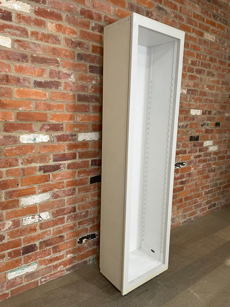 Pembroke Fitted Storage - 525mm- Exterior Driftwood/Lead Light & Interior Shell/Silver Birch- No Shelves