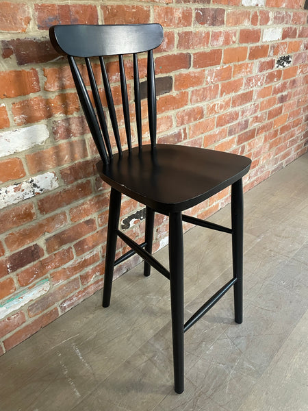 Wardley Bar Stool - Warm Black