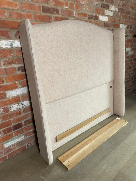 Charlie Headboard Double - HARRIS TWEED Bircher