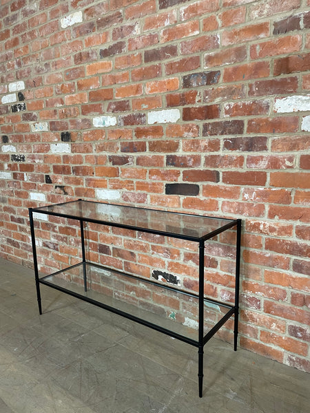 Coniston 120 Rectangular Console Table -  Black Bronze