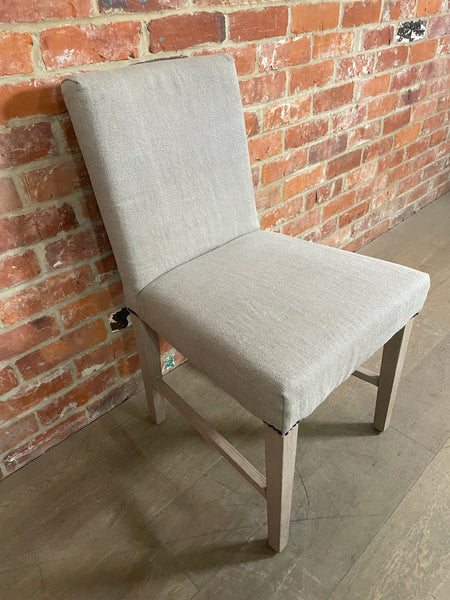 Shoreditch Dining Chair - Sig Lin Trellis - Pale Oak Legs