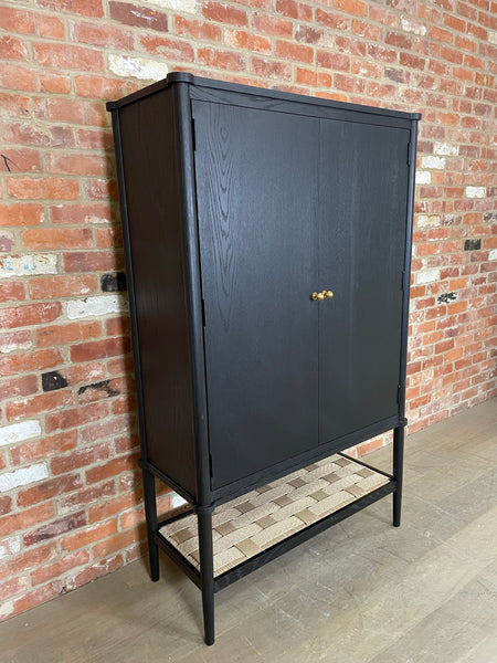 Frome Cabinet - Warm Black Oak