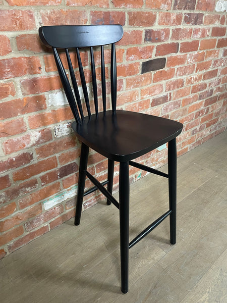 Wardley Bar Stool - Warm Black