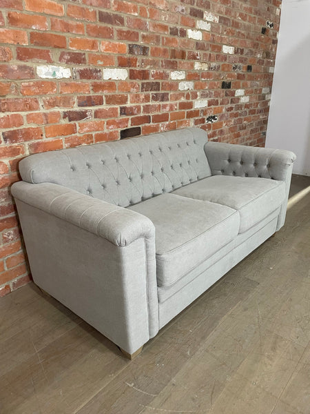 Lottie Sofa Medium - Chloe Trellis - Vintage Oak Legs