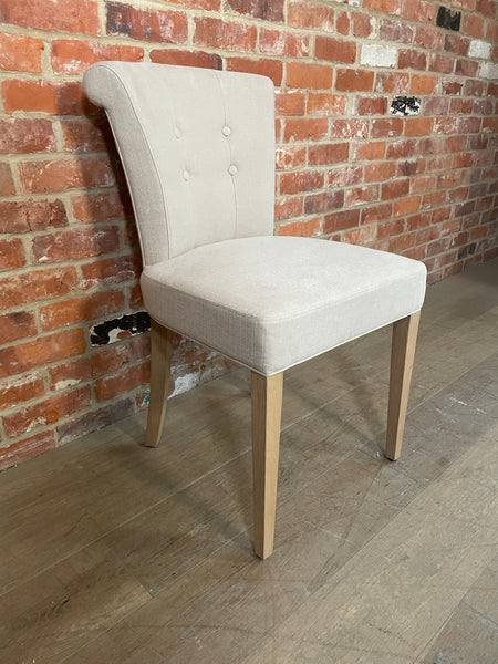 Calverston Dining Chair - Linara Natural - Vintage Oak