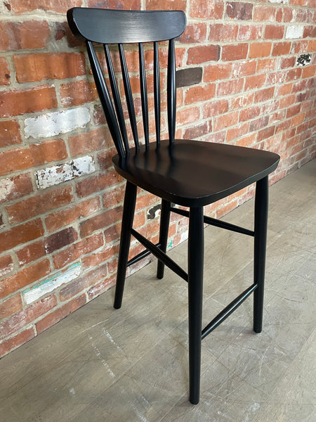 Wardley Bar Stool - Warm Black