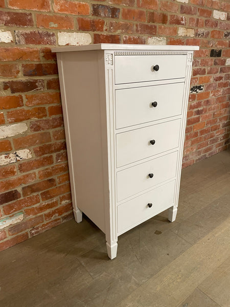 Larsson Tall Chest of Drawers - Antique Salt