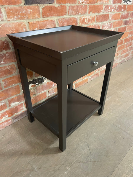 Aldwych 52 Rectangular Tall Side Table - Walnut