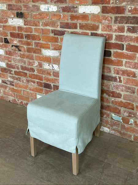 Long Island Dining Chair - Linara Alpine - Vintage Oak