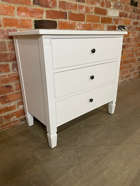 Larsson Low Chest of Drawers - Antique Salt