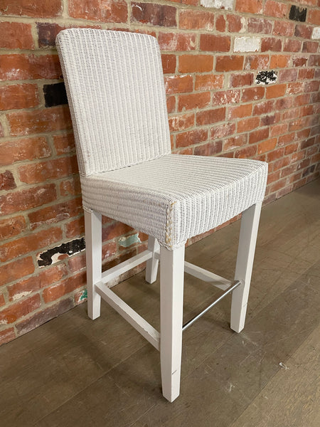 Montague High Back Bar Stool - Silver Birch