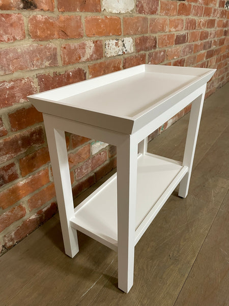 Aldwych 56 Rectangular Side Table - Snow