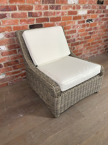 Hayburn Relaxed Armchair with Cushions - Hazel