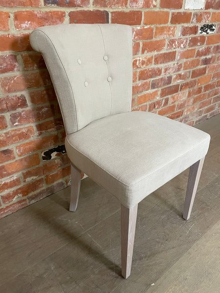 Calverston Dining Chair - Linara Natural - Pale Oak