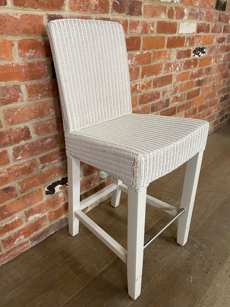 Montague High Back Bar Stool - Silver Birch