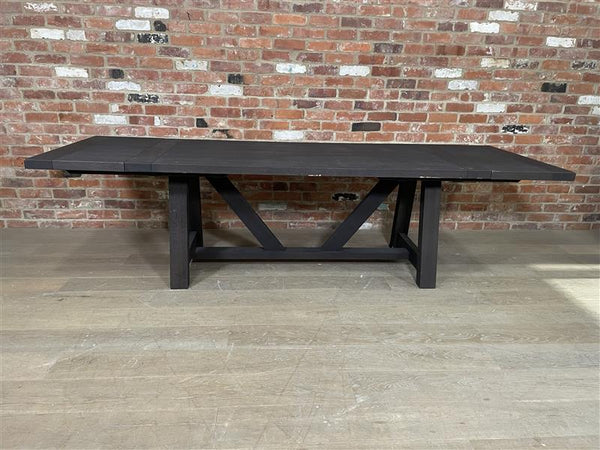 Arundel 4-10 Seater Dining Table, Ebony Oak