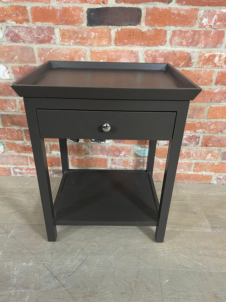 Aldwych 52 Rectangular Tall Side Table - Walnut