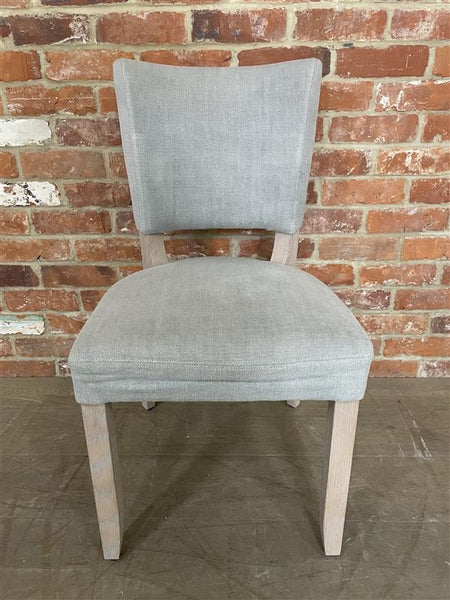 Mowbray Dining Chair - Chloe Ash - Natural Oak Legs