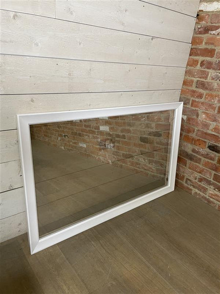 Lynton 136 Rectangular Mirror - 55" TV - Snow