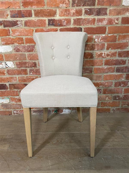 Calverston Dining Chair - Linara Natural - Vintage Oak