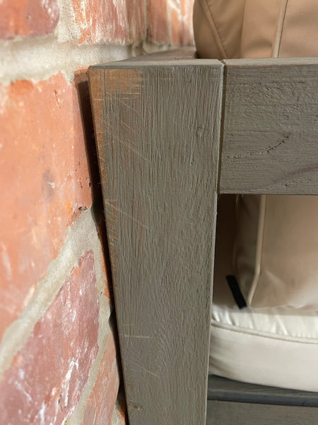 Pembrey Corner Sofa 5 Seater Set with Natural Cushions