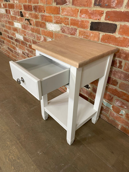 Chichester Bedside Cabinet Open - Shell